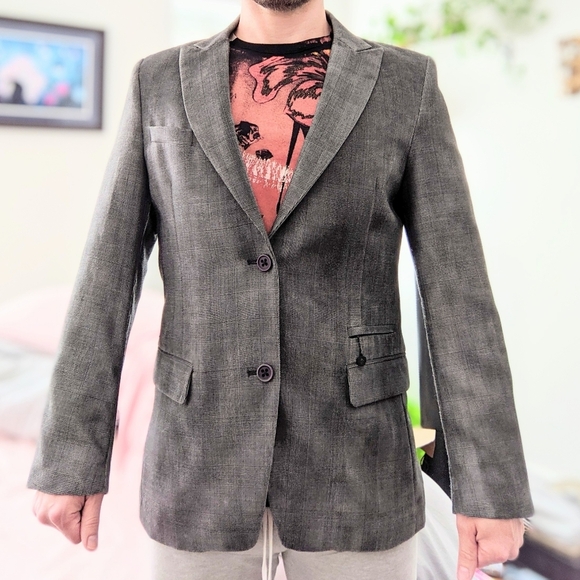 Diesel Blazer Jacket Size M - NWOT - Wool - Picture 1 of 6